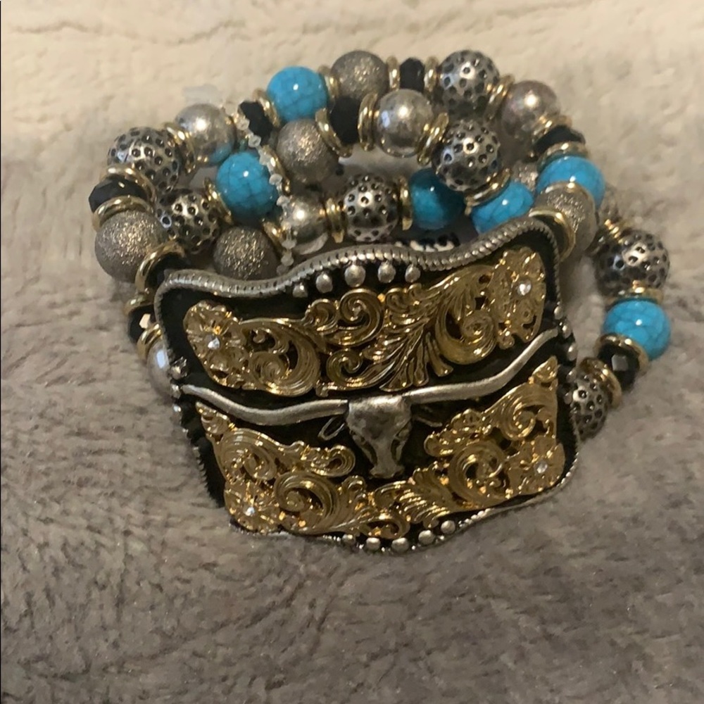 Western stretch bracelets